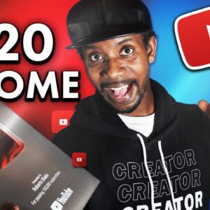 How Much YOUTUBE Paid Me in 2020 with 500K Subscribers // YouTube Money