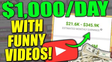 Get Paid $1000 a Day With Funny Videos | Easy Way To Make Money Online 2021