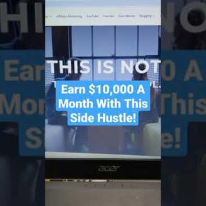 Earn $10,000 A Month With This Side Hustle #shorts