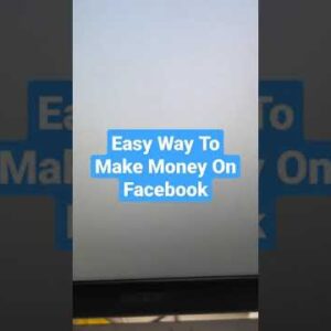 Earn EASY Money On Facebook #Shorts