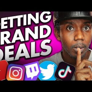 Get PAID Brand Deals & Sponsors - STEP BY STEP