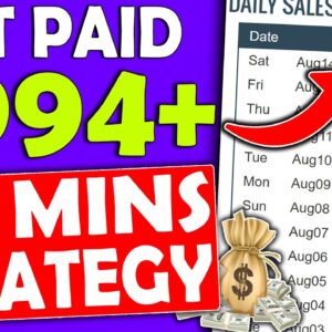 Make Money Online USING This 30 MINUTE Strategy and Earn Up To $900 FAST! (Affiliate Marketing)