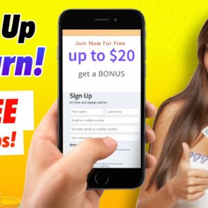Get Paid $50.00 To Sign Up For FREE! (Worldwide) | Make Money Online 2022