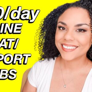 Remote Customer Support And Chat Jobs ($120/Day)