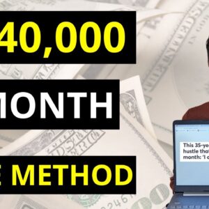 $240,000 Monthly With This FREE Method