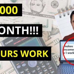 $40,000 A Month Working 2 Hours a Day Online!