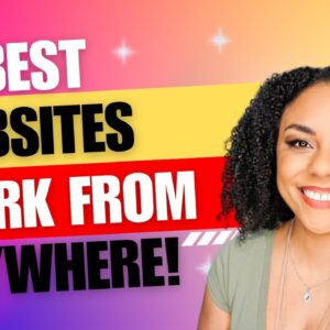 14 Best Websites To Find Work From Home Jobs ( Worldwide) -  Make Money Online!